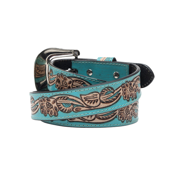 Canyon Shadow Hand-tooled Women's Belt - Myra USA
