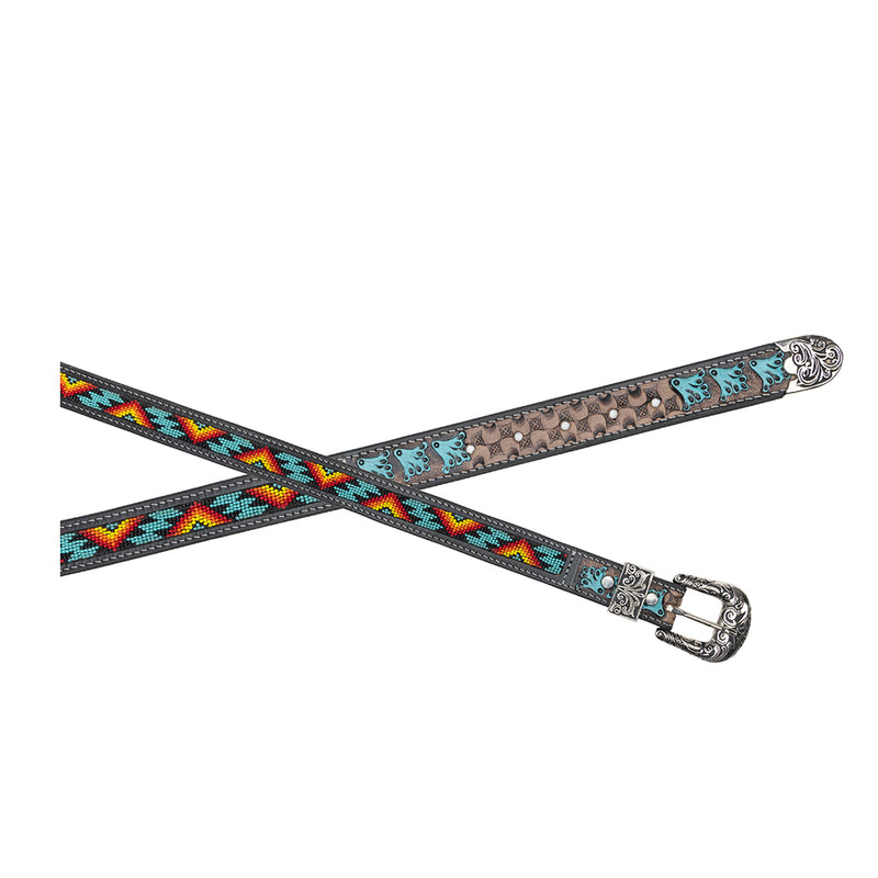 Mesa Moon Mirage Hand-tooled Belt