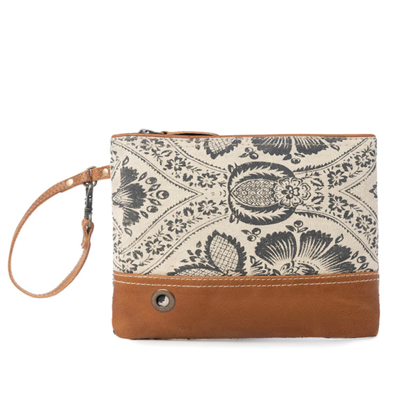 Floral Print Pouch - Myra USA