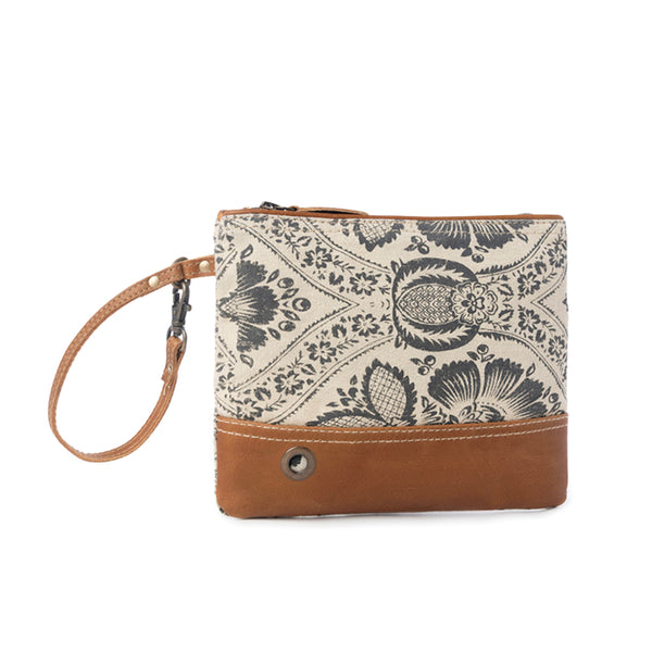 Floral Print Pouch - Myra USA