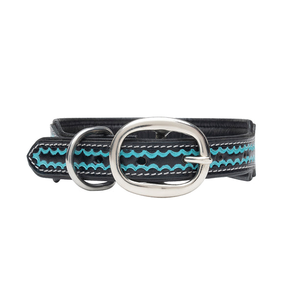 Durango Daisy Hand-tooled Dog Collar - Myra USA