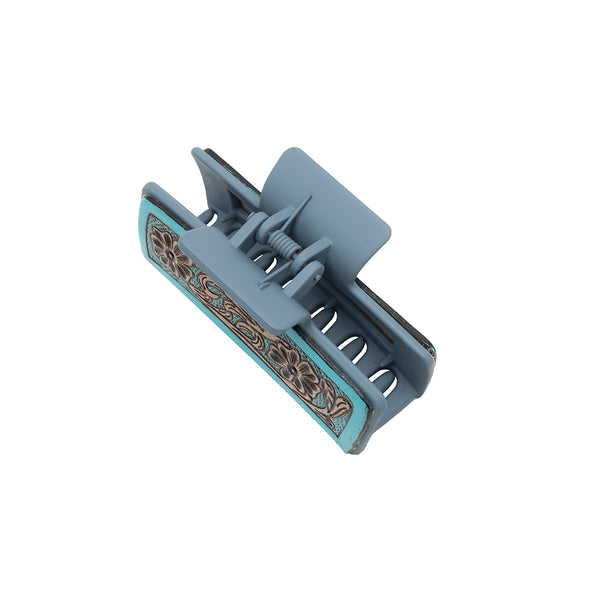 Turquoise Trails Hair Comb Clip