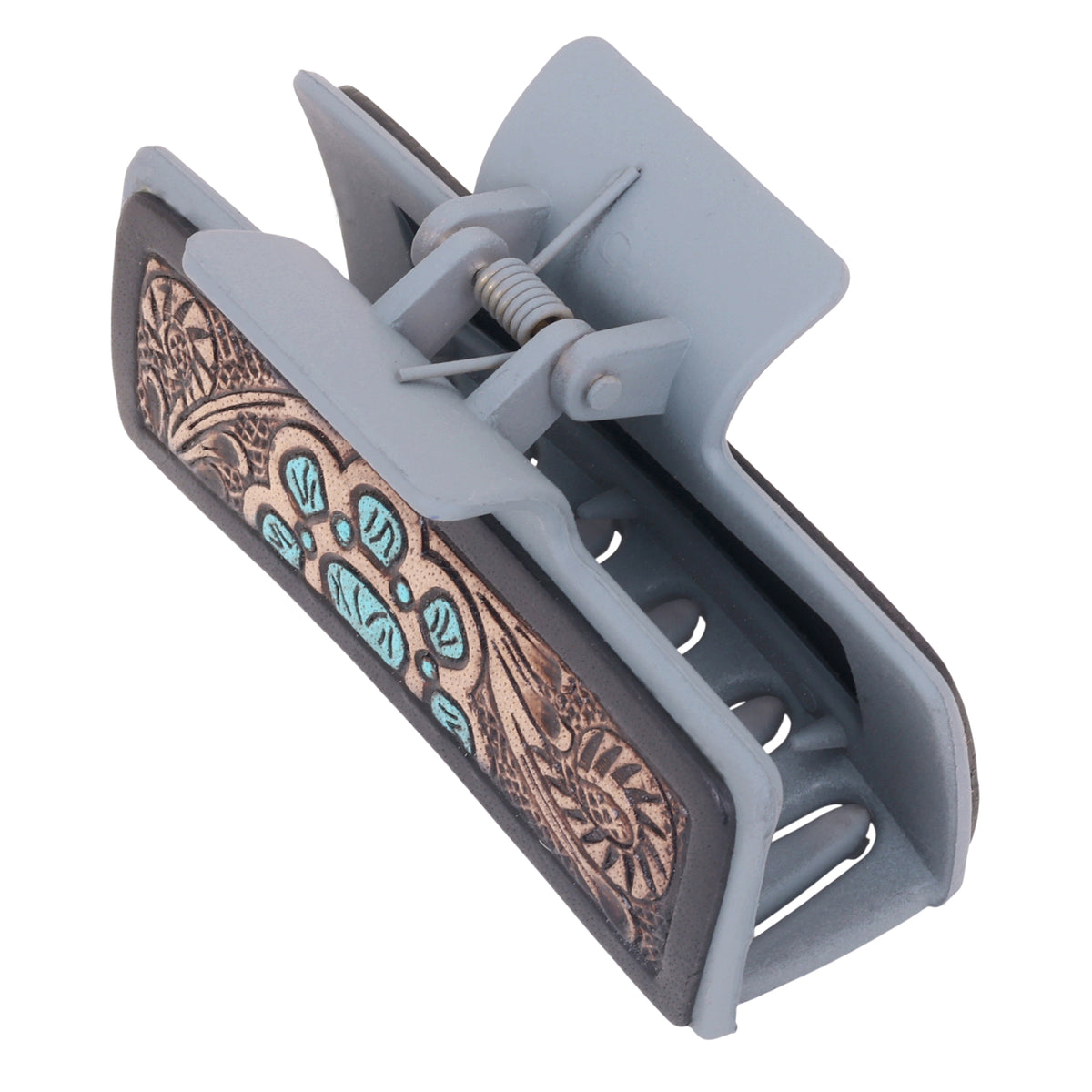 Turquoise Trails Hair Comb Clip - Myra USA