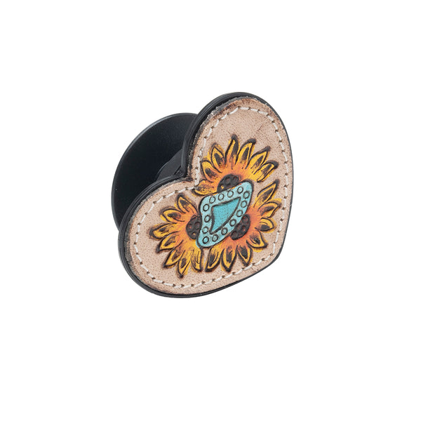 Beaumont Ridge Hand-tooled Phone Socket - Myra USA