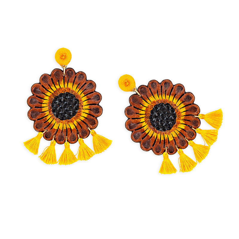 Tassled Wildflower Earrings