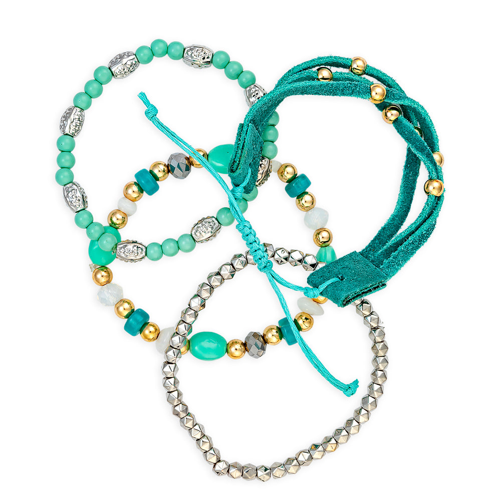 Gisele's Creek Stacked Bracelet - Myra USA