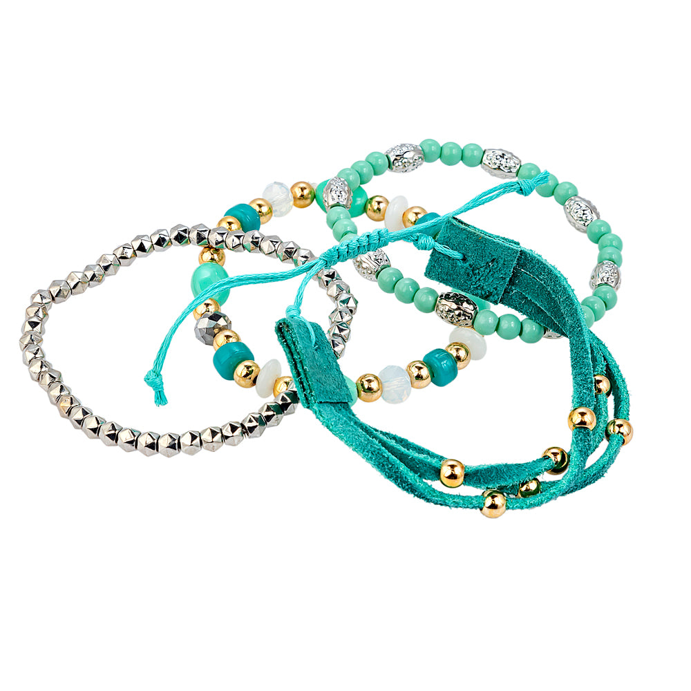 Gisele's Creek Stacked Bracelet - Myra USA