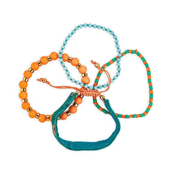 Chloe Stacked Bracelet - Myra USA