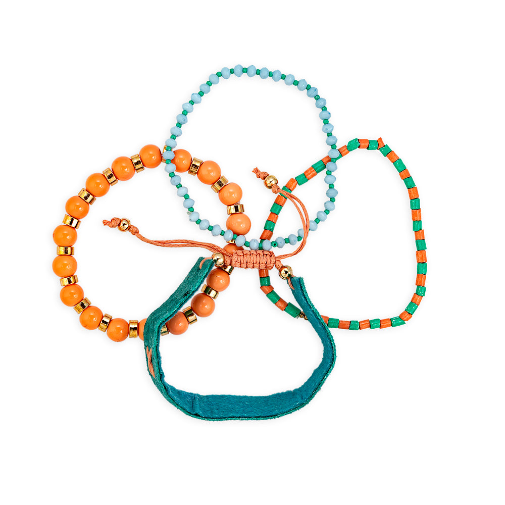 Chloe Stacked Bracelet - Myra USA