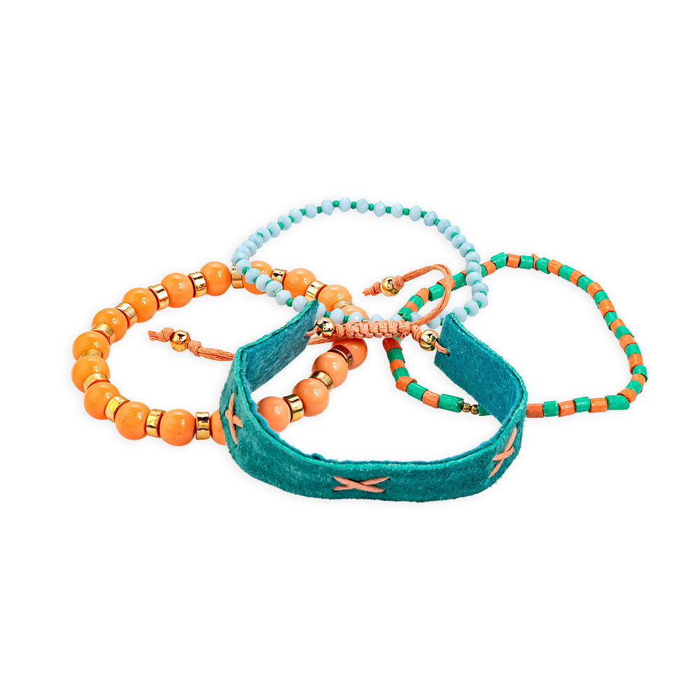 Chloe Stacked Bracelet - Myra USA