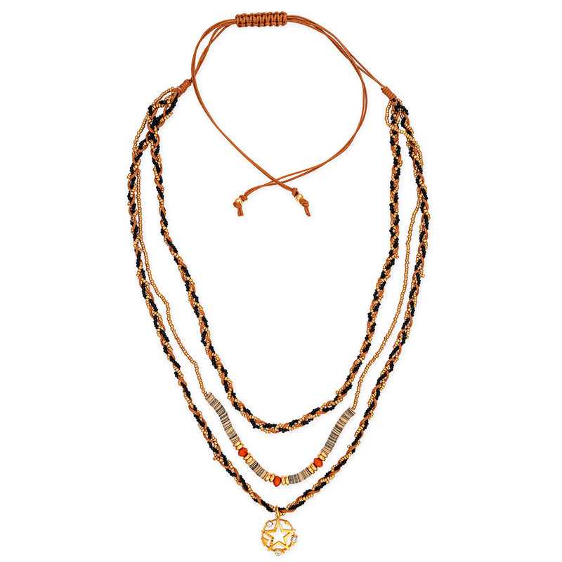 Selita Star Layered Necklace