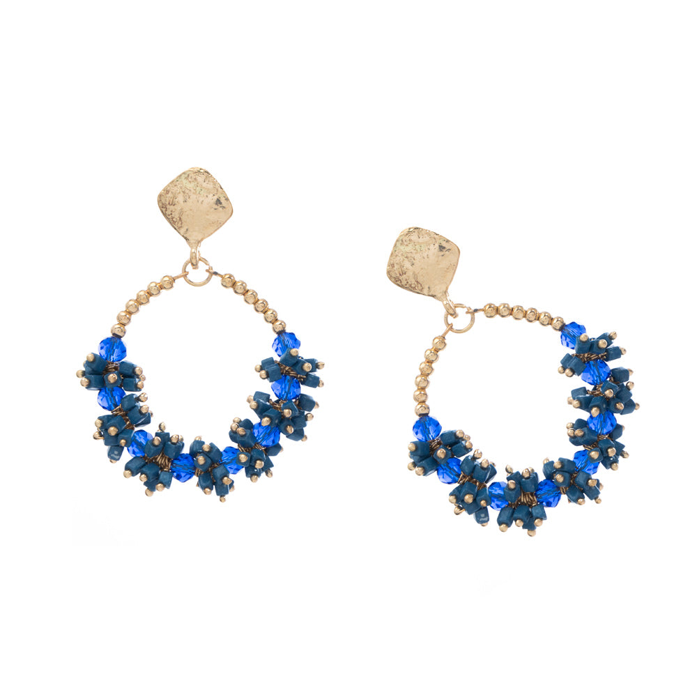 Blue Kallithea Earrings - Myra USA