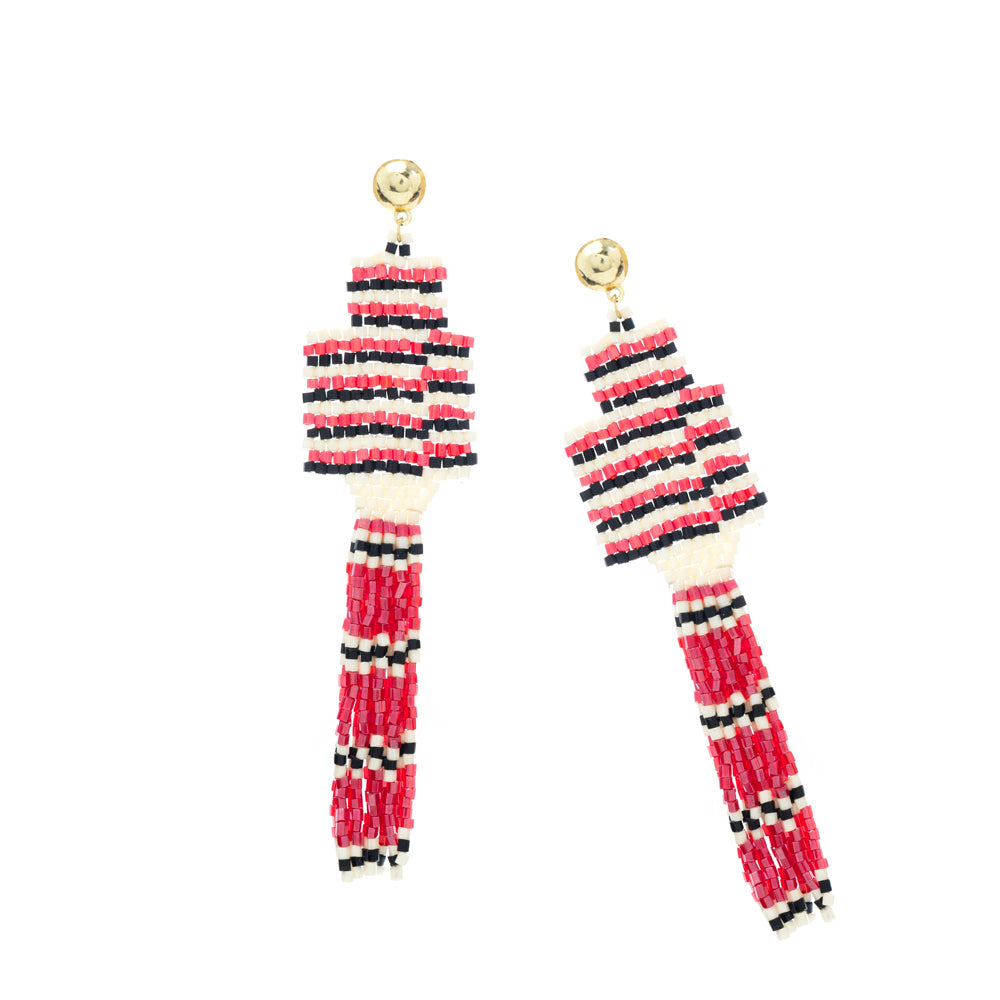 L'Freyde Beaded Earrings - Myra USA