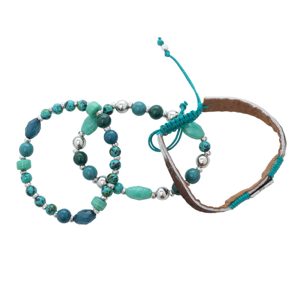 Elandra Stacked Bracelet - Myra USA