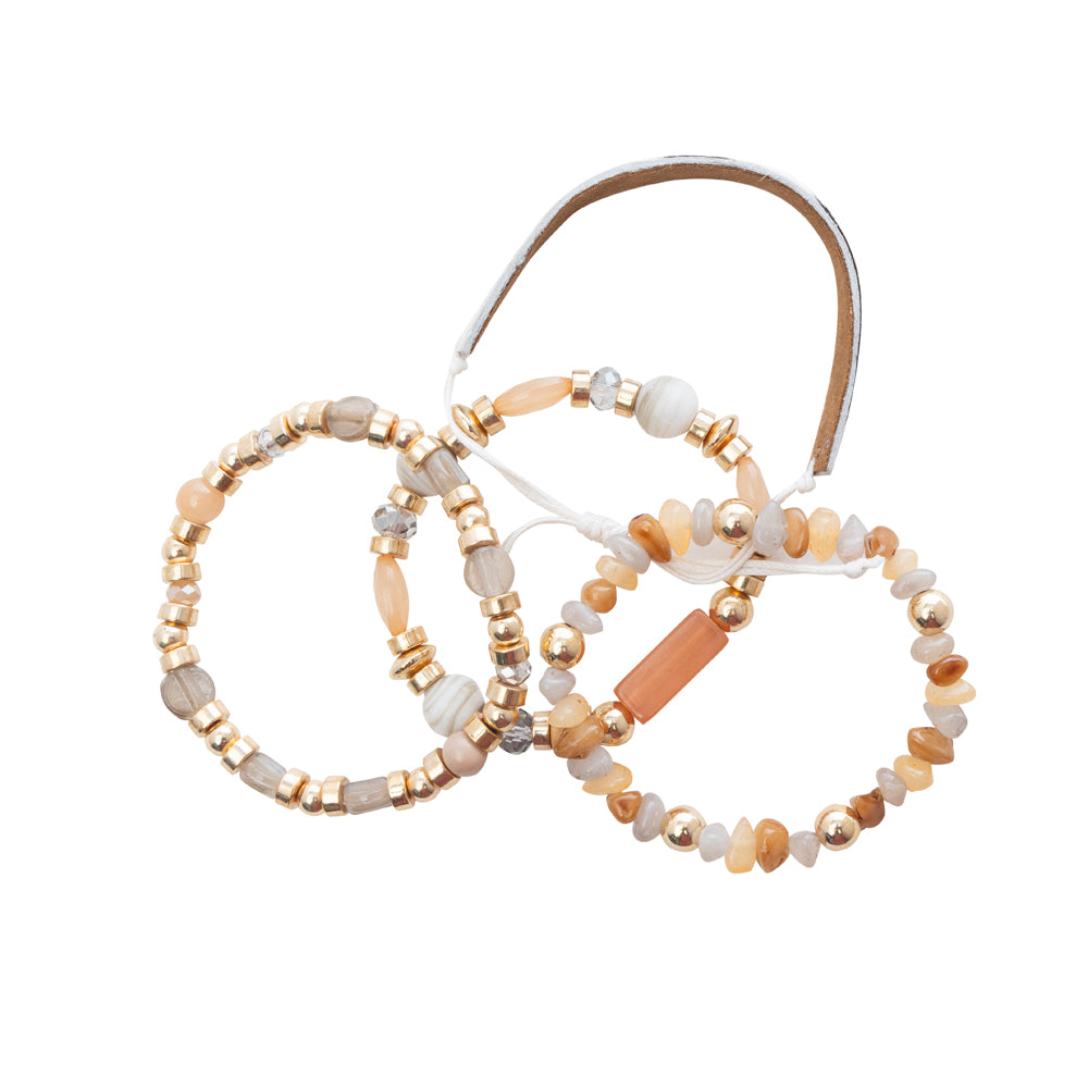Keilana Stacked Bracelet - Myra USA