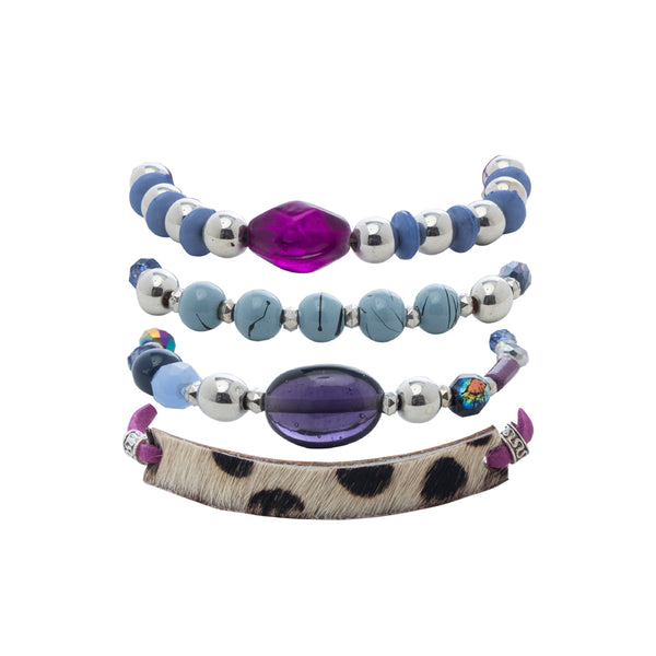 Lalita's Love Stacked Bracelet