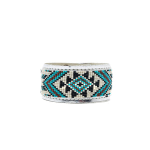 Halina River Leather Cuff Bracelet - Myra USA