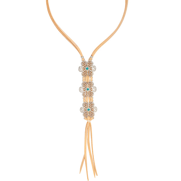 Trio las Flores Necklace - Myra USA