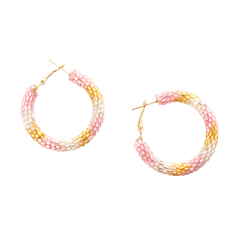 Morning Rays Hoop Earrings - Myra USA