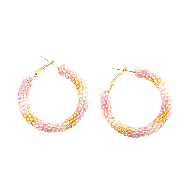 Morning Rays Hoop Earrings