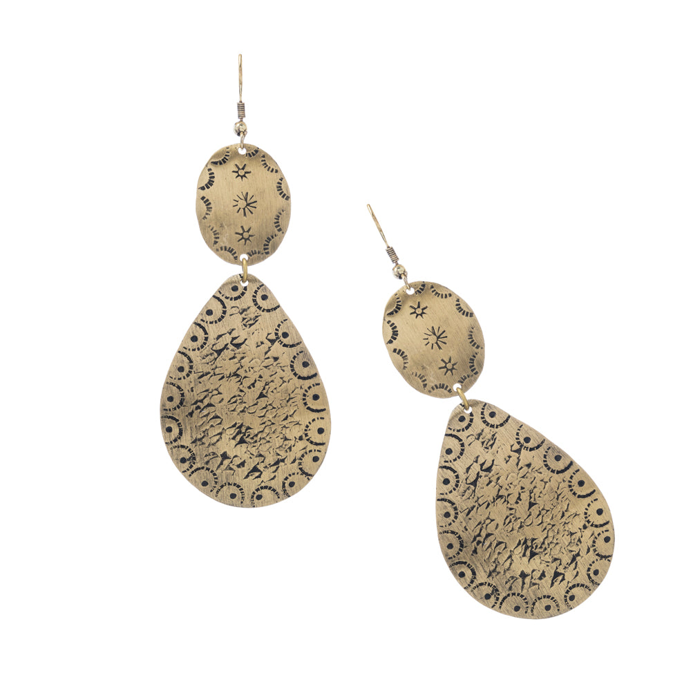 Golden Springs Earrings - Myra USA