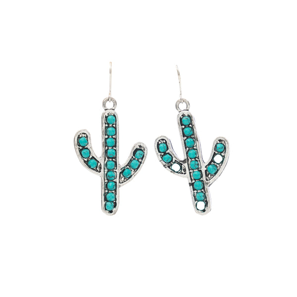 Enduring Cactus Earrings - Myra USA