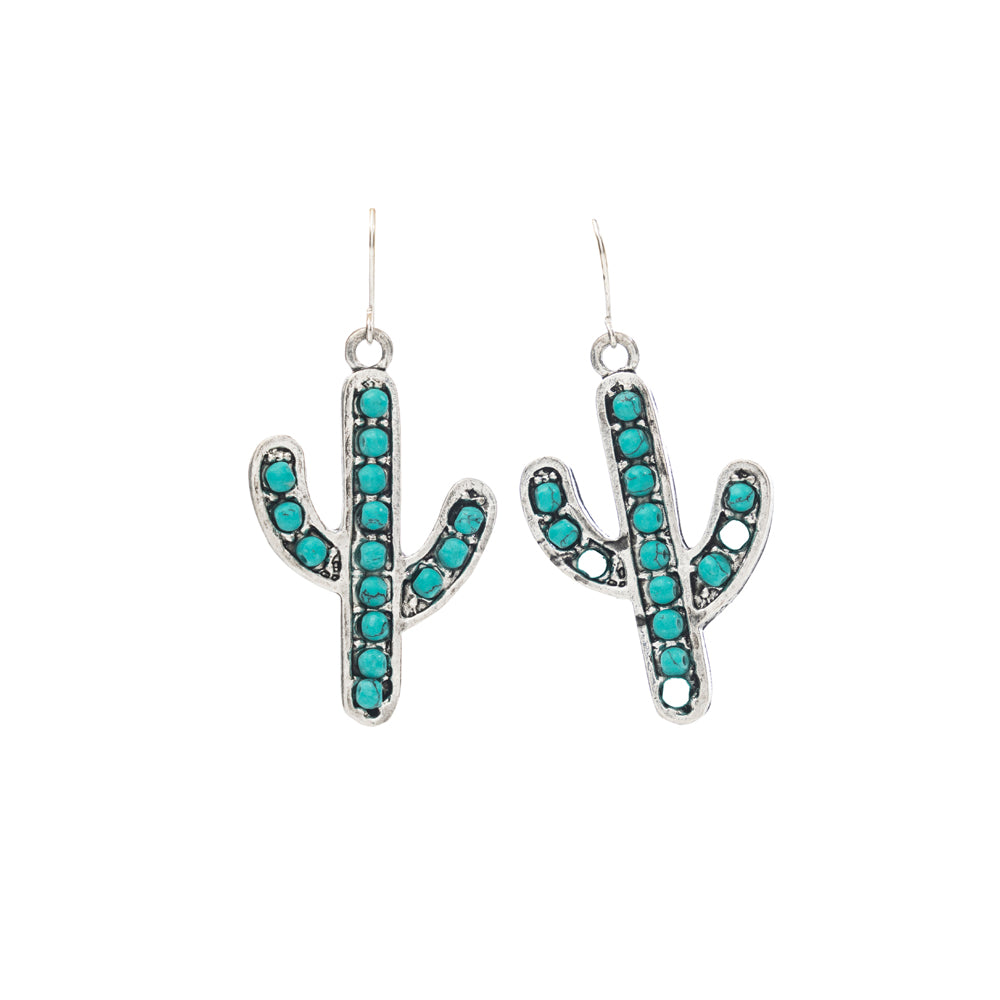 Enduring Cactus Earrings - Myra USA