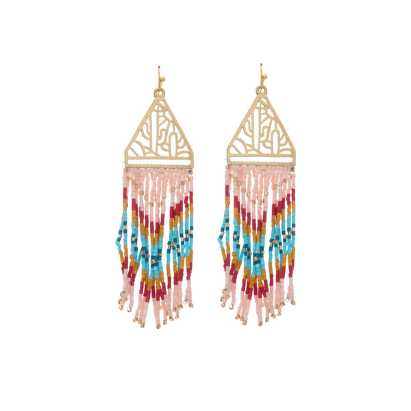 Open Vistas Earrings in Primrose