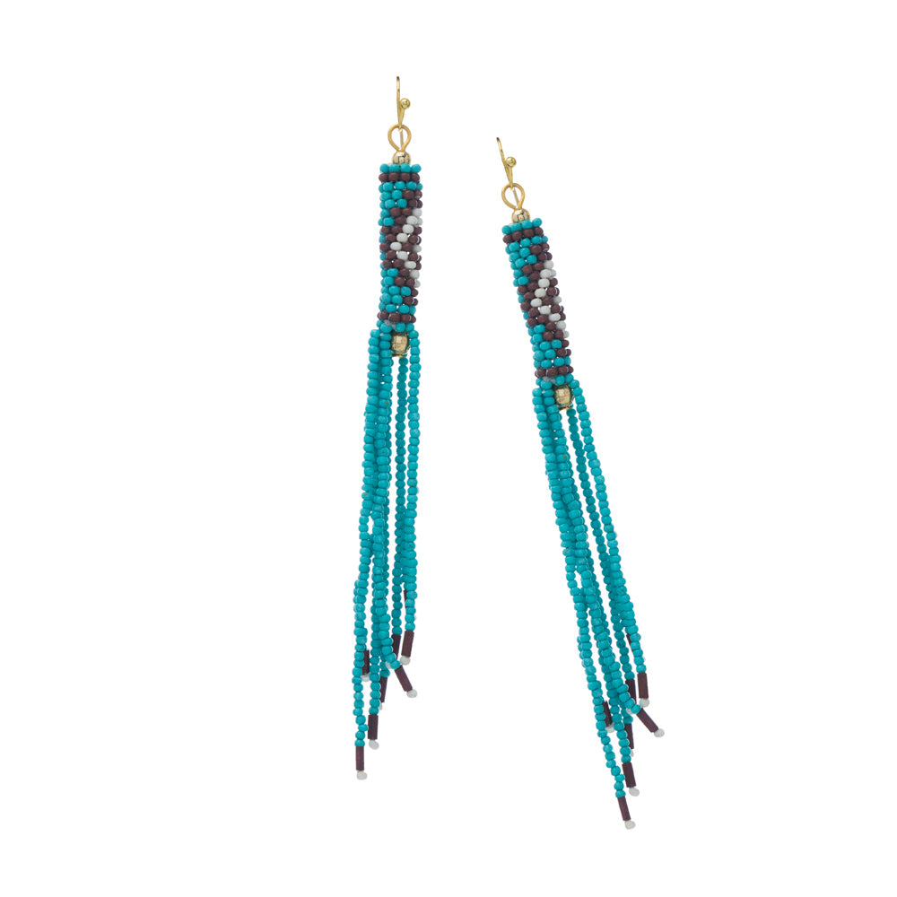 Tamika Beaded Earrings - Myra USA