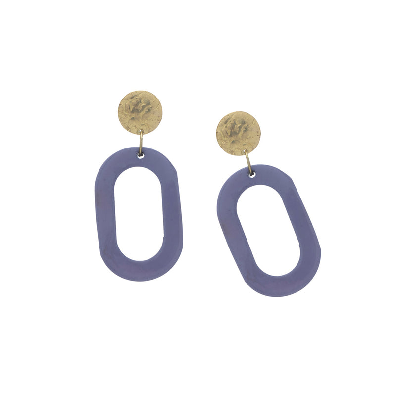 Infinitiy in Blue Earrings