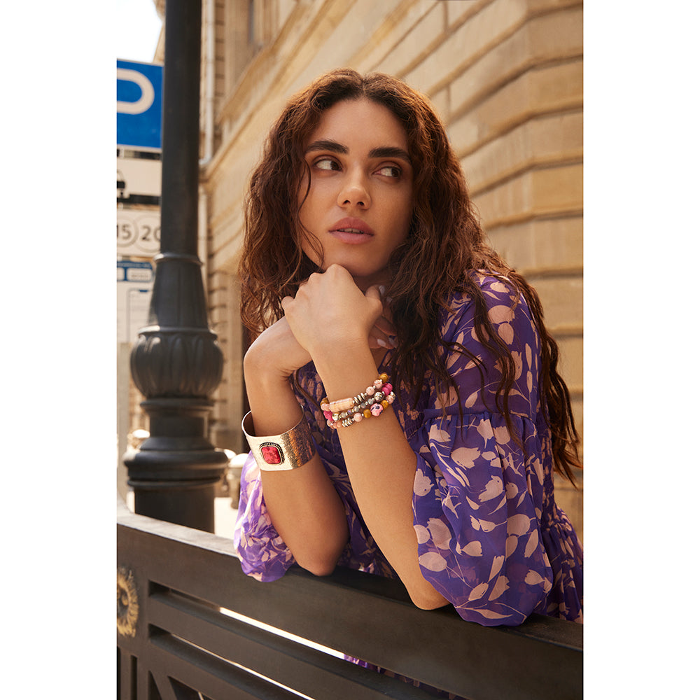 Humiya Empowerd Cuff Bracelet - Myra USA
