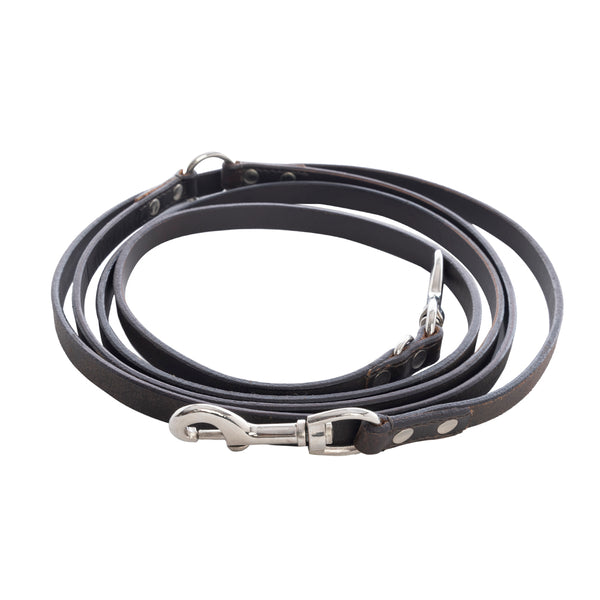 Viaje Dog Leash in Ebony