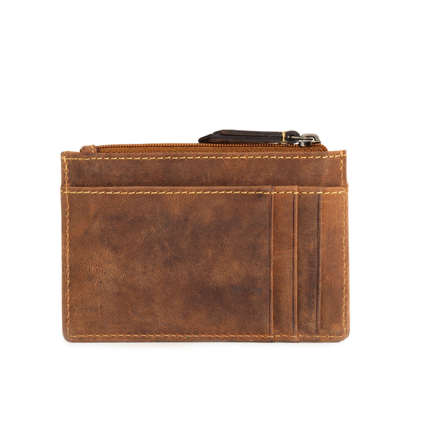 Western Fork Credit Card Holder in Camel