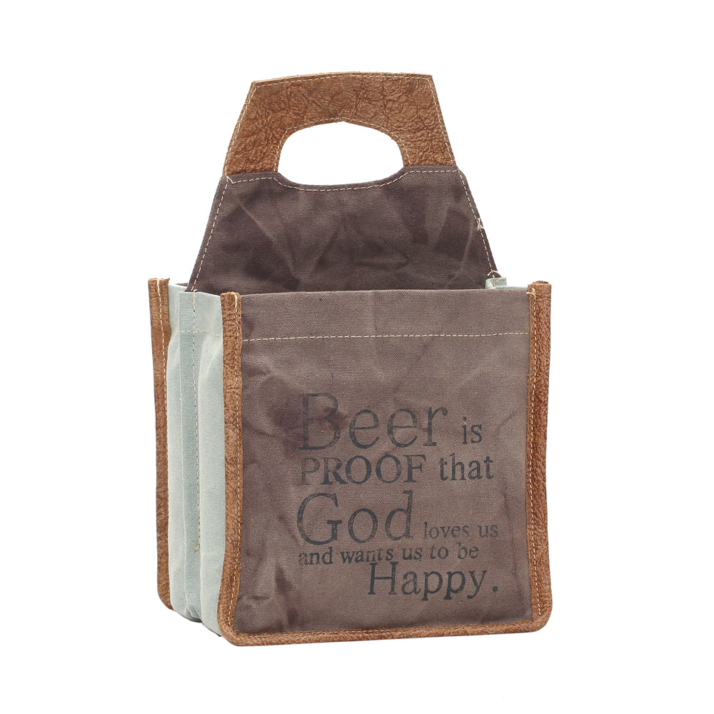 Crush Canvas Beer Caddy - Myra USA