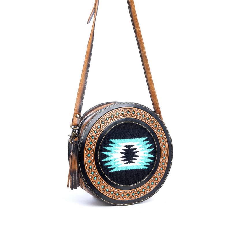 Empress Eye Round Bag