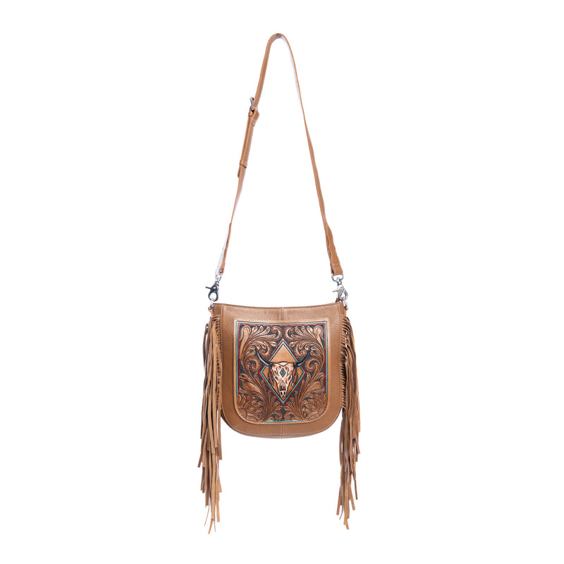 Spring Creek Hand-Tooled Bag