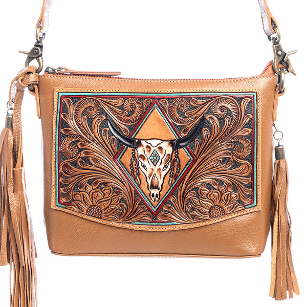 Tonopah Trail Hand-Tooled Bag