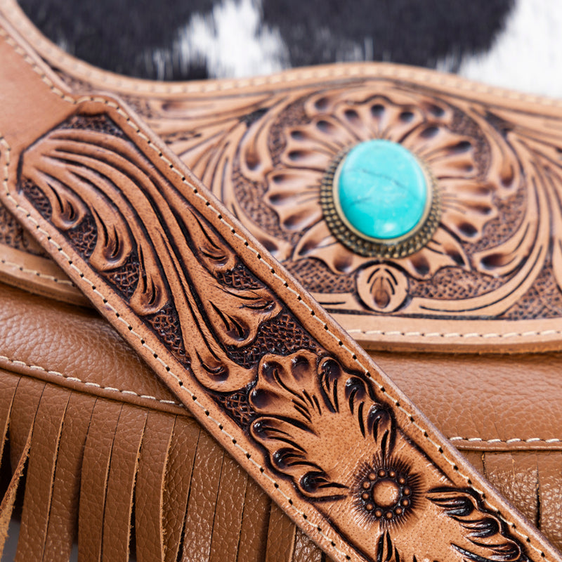 Tamaya Trail Hand-Tooled Bag