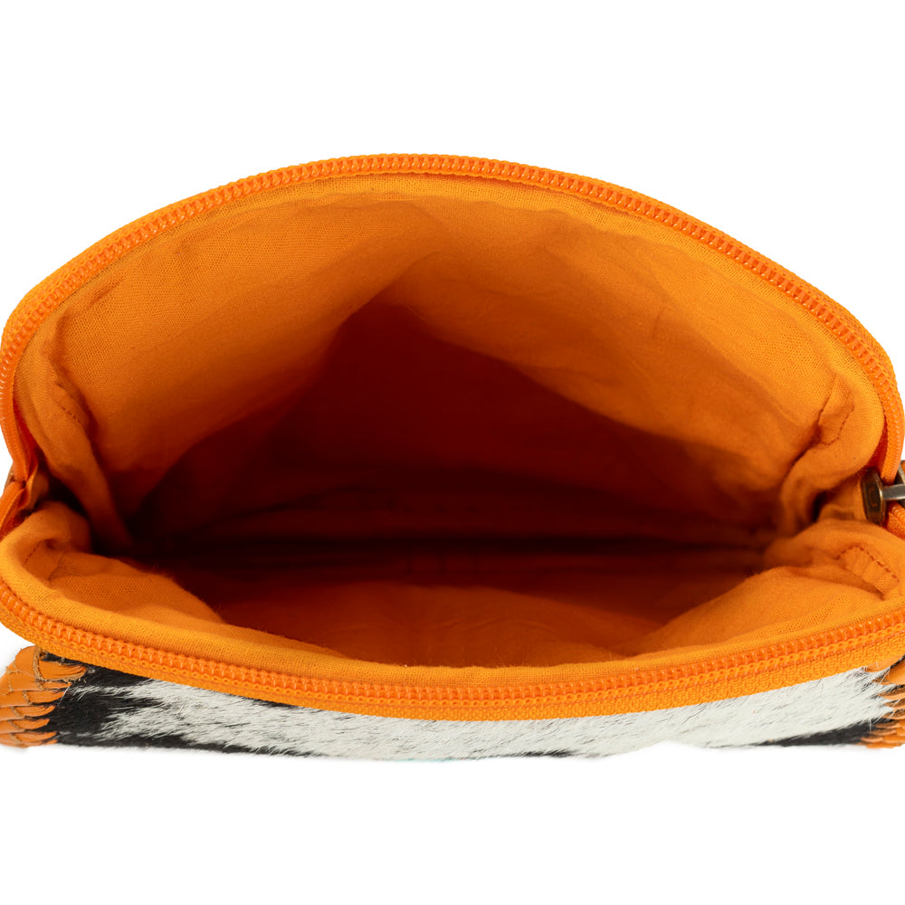 Yosidry Peak Leather & Hairon Bag - Myra USA