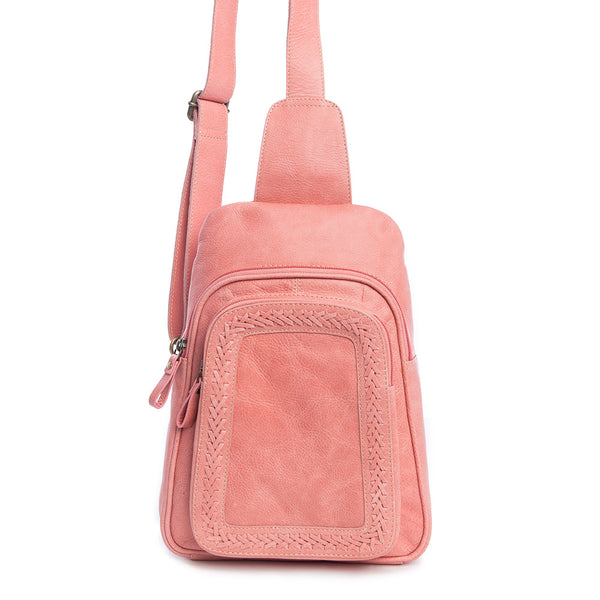 Willow Canyon Sling Bag In Pink - Myra USA