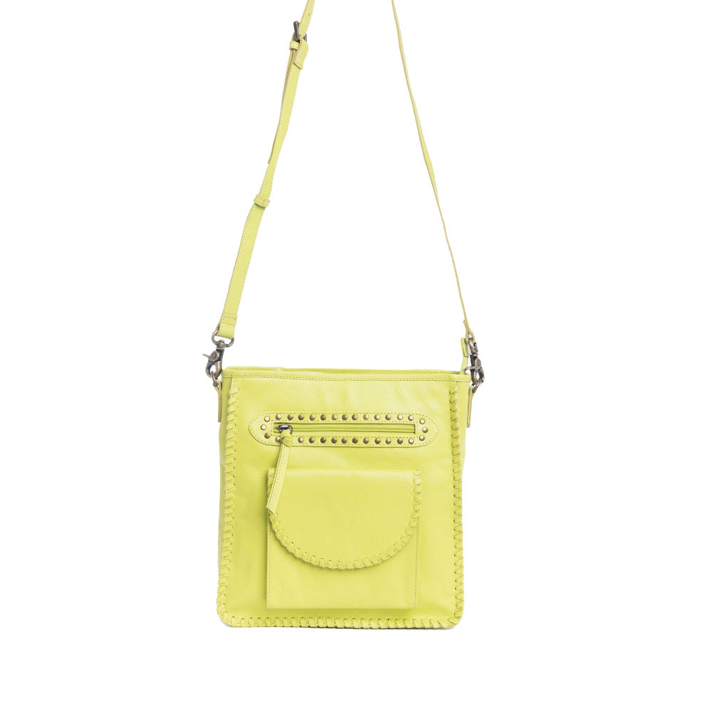 Ninnekah Leather In Willow Lime - Myra USA