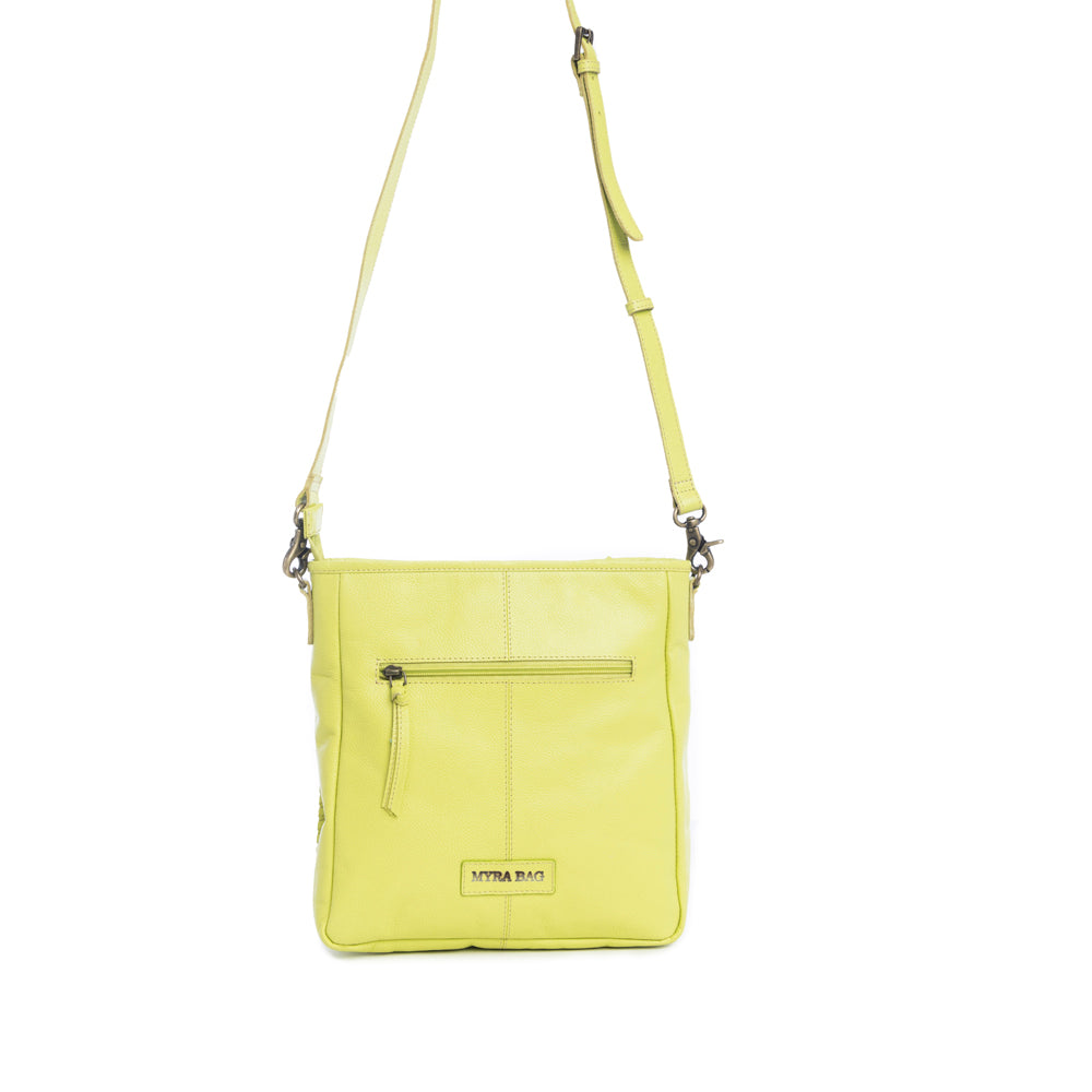 Ninnekah Leather In Willow Lime - Myra USA