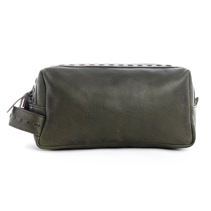 Roff Trail Toiletries Bag in Moss Green