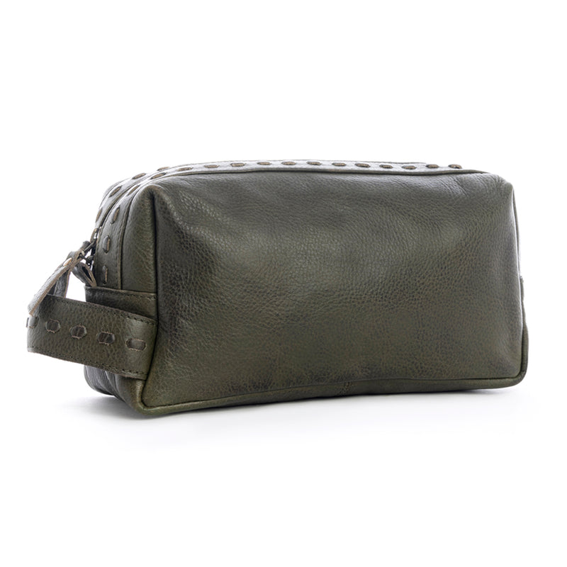 Roff Trail Toiletries Bag in Moss Green