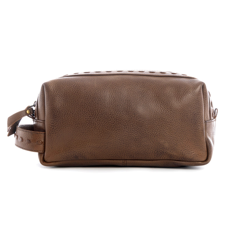 Roff Trail Toiletries Bag in Bourbon