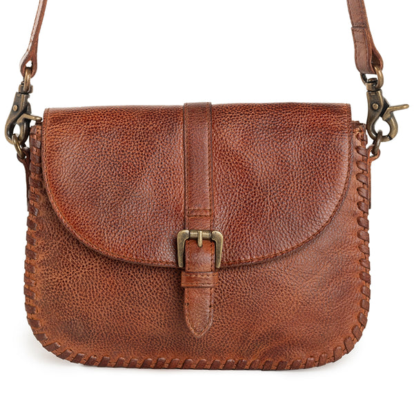 Summerset Vista Leather bag in Caramel