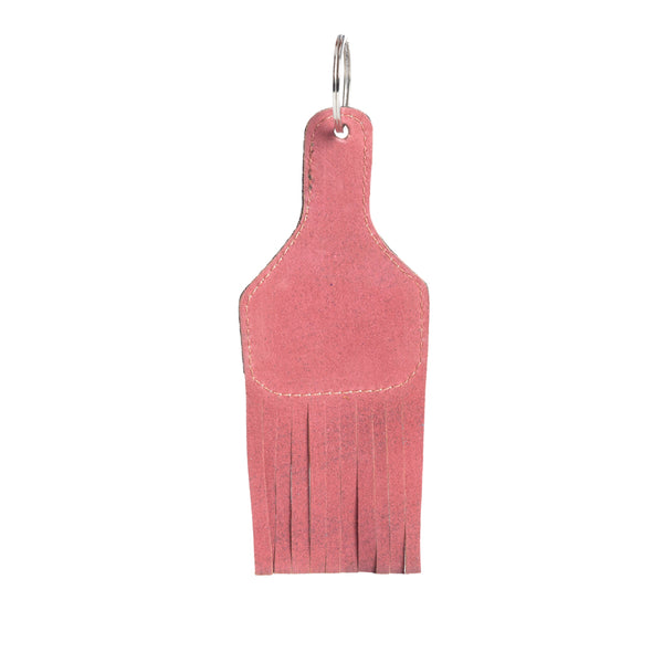 Steer Crossing Key Fob in Rose