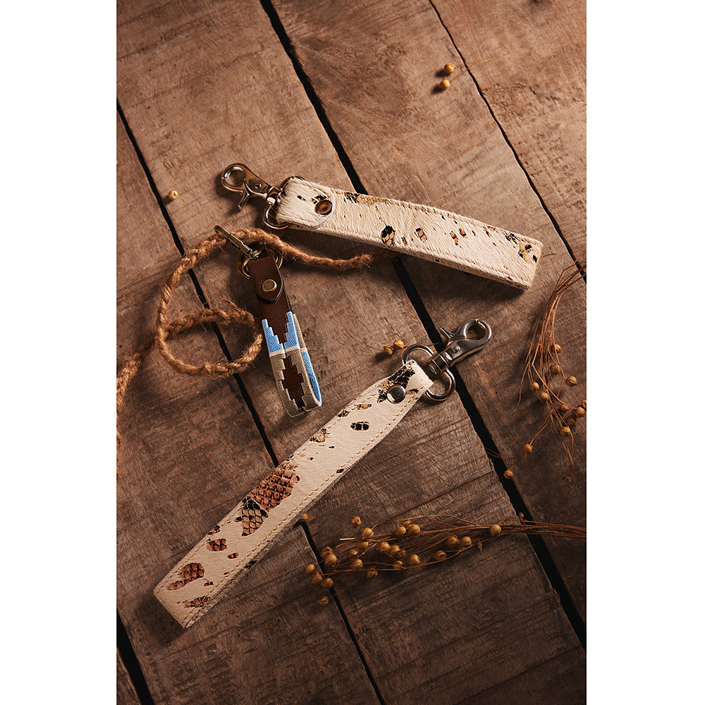 Muchacha Hair-on Hide Key Fob - Myra USA