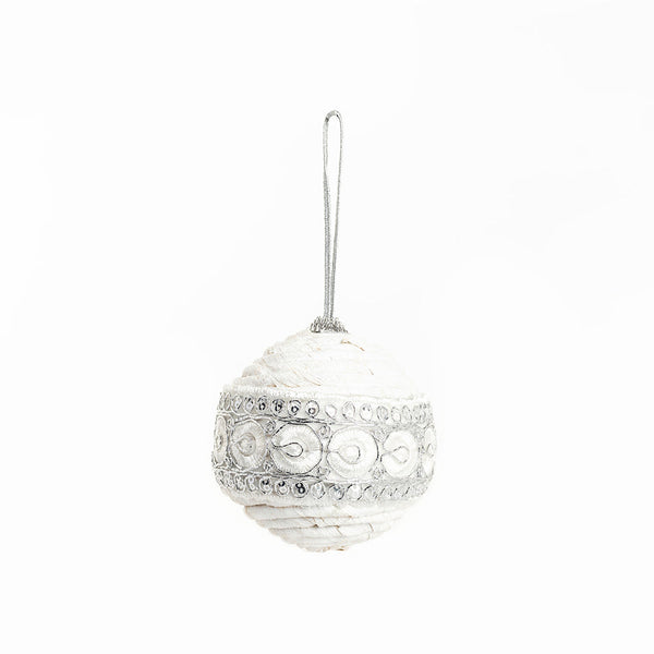 Woven Holiday Dream Ball Ornament - Myra USA