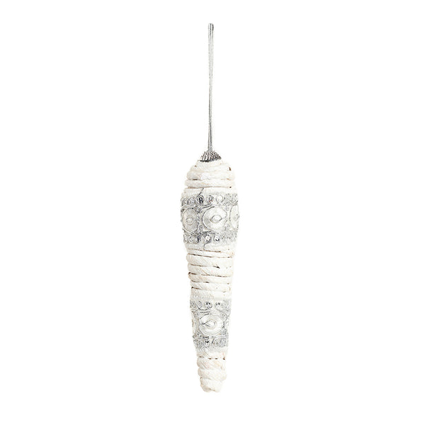Woven Holiday Dream Icicle Ornament - Myra USA